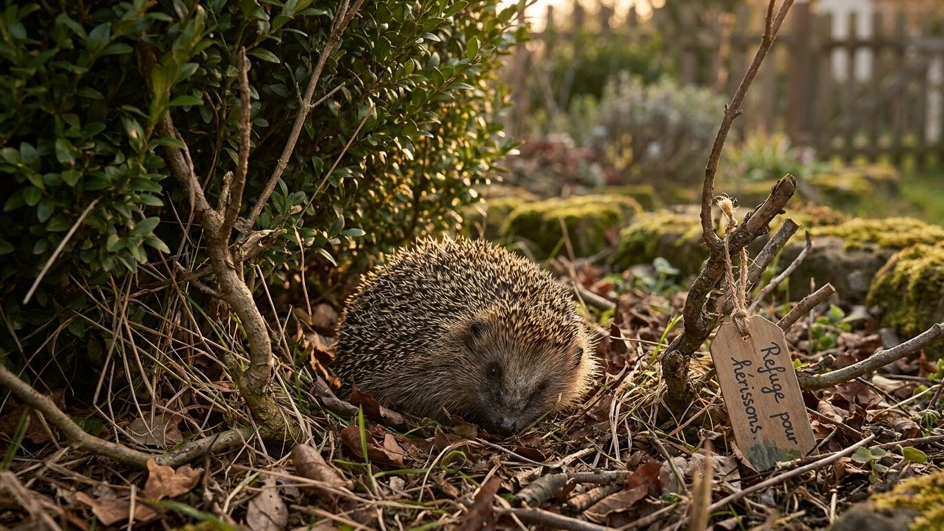 Le hérisson qui traverse votre jardin en ce moment cherche une chose que la débroussailleuse détruit en 3 secondes