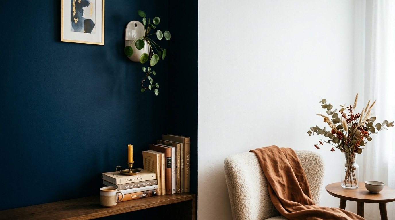 Le Mur Blanc Du Salon Cest Termine Voici Lidee Simple Qui Change Lambiance Des Que Les Jours Raccourcissent Featured