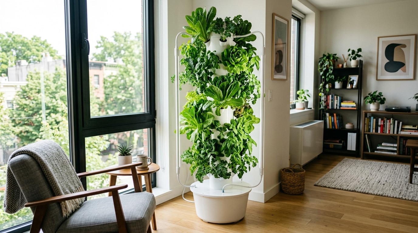 Les Adeptes De La Permaculture Dinterieur Le Confirment Cette Tour Hydroponique 30 Dosettes A 79 E Sur Amazon Offre Un Rendement Impressionnant Featured