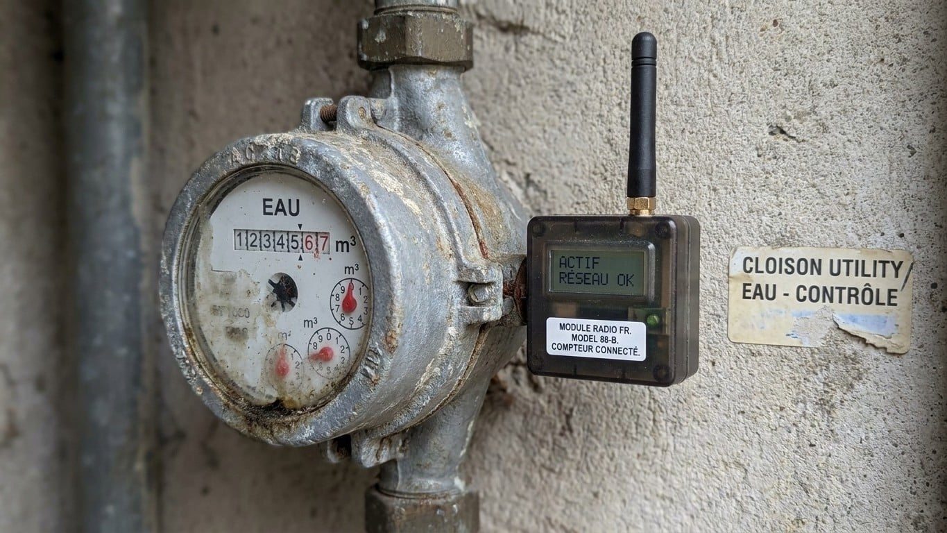 Les agents du service de l'eau ne relèvent plus les compteurs en sonnant chez l'abonné : ce qu'ils posent à la place se li...