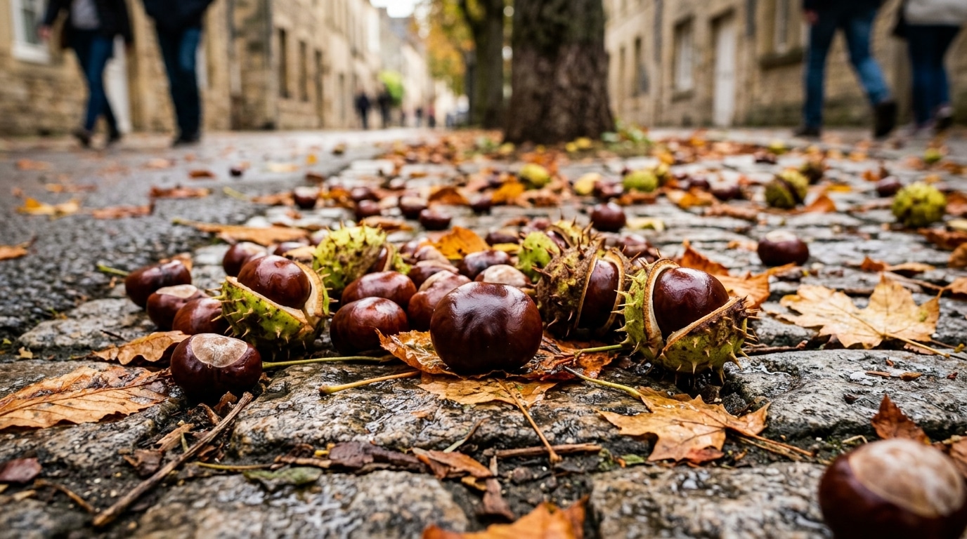 Les Anciens Ramassaient Les Marrons Des Quils Tombaient Et Ce Netait Pas Pour Les Manger Leur Utilisation A Presque Ete Oubliee Featured