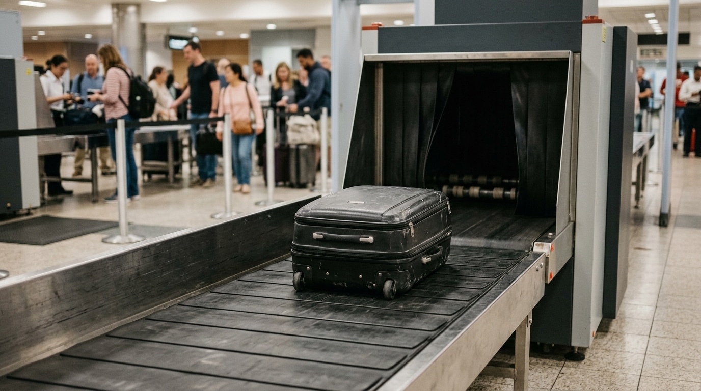 Les Bagagistes Le Voient Tous Les Jours Cet Objet Glisse En Soute Par Habitude Envoie La Valise En Fouille Et Lui Fait Rater Lavion Featured