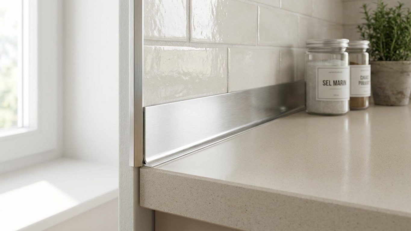 Les cuisinistes ne posent plus de silicone au fond du plan de travail : ce qu'ils posent à la place ne jaunit jamais et ne...