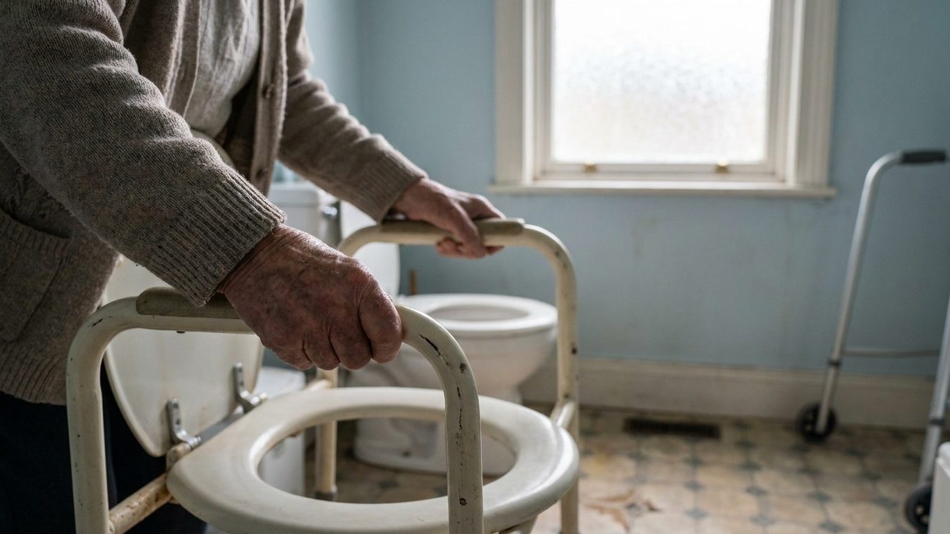 Les ergothérapeutes ne posent plus le rehausseur directement sur la porcelaine : ce qu'ils installent à la place ne bouge ...
