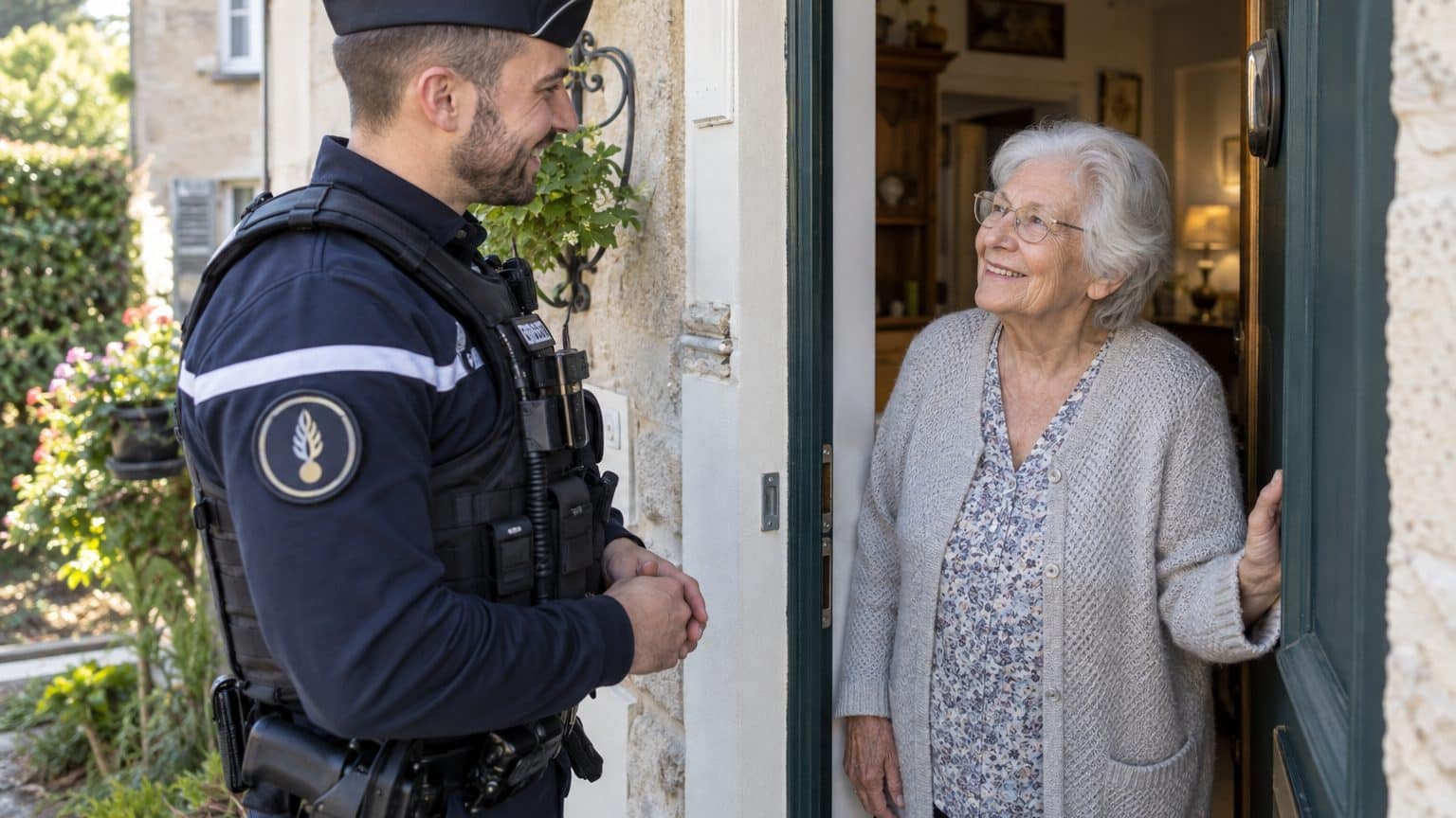 Les gendarmes ne passent plus seulement après un cambriolage : ce que les seniors qui vivent seuls peuvent leur demander à...