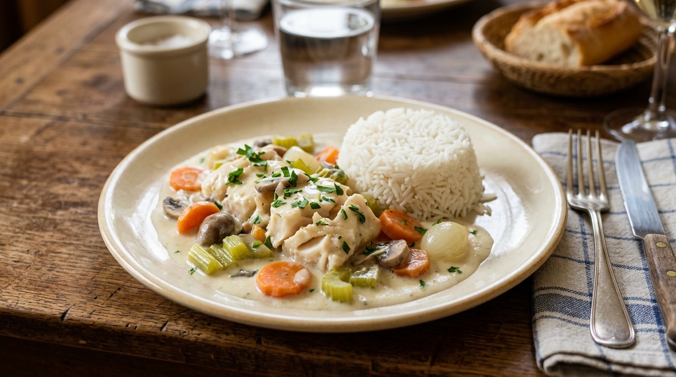 Ma Grand Mere Ne Faisait Sa Blanquette Quau Veau Depuis Que Je La Prepare Au Cabillaud Plus Personne Ne Reclame Lancienne Featured