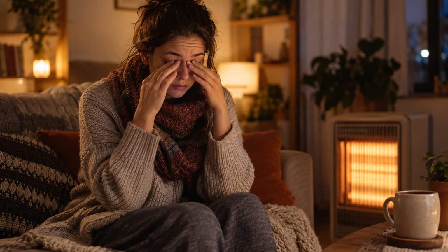 Mes yeux piquent tous les soirs depuis que le chauffage est rallumé, et ce n’est pas une allergie
