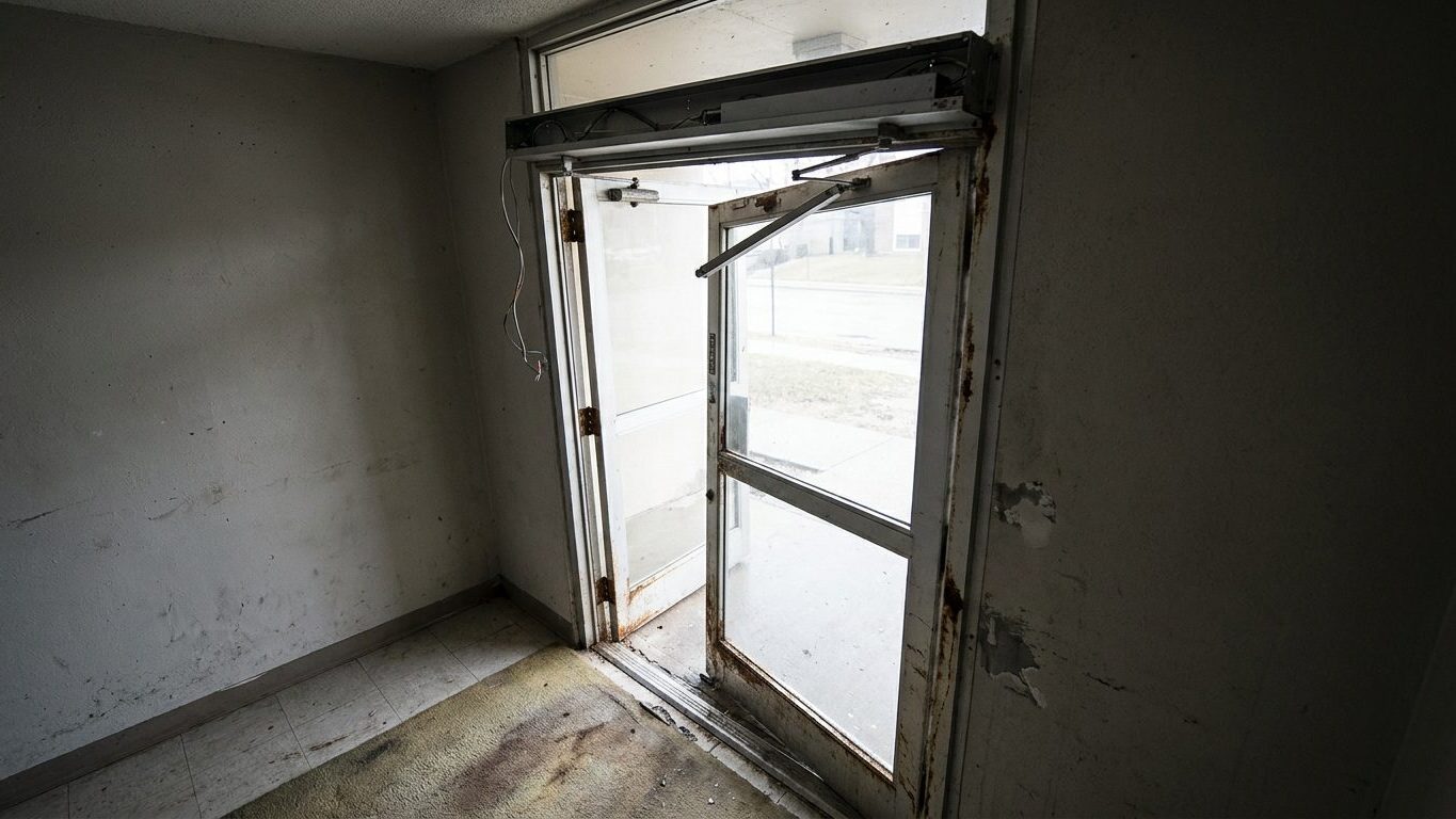 Mon colis a disparu dans le hall dont la porte se rouvre seule depuis des mois : à l'assurance, on m'a expliqué le mot qui...