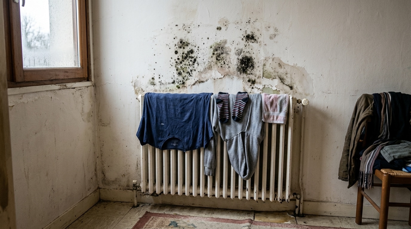 Mon Linge Sechait Sur Le Radiateur Tout Lhiver Le Jour Ou Jai Regarde Le Mur Au Dessus Jai Compris Mon Erreur Featured