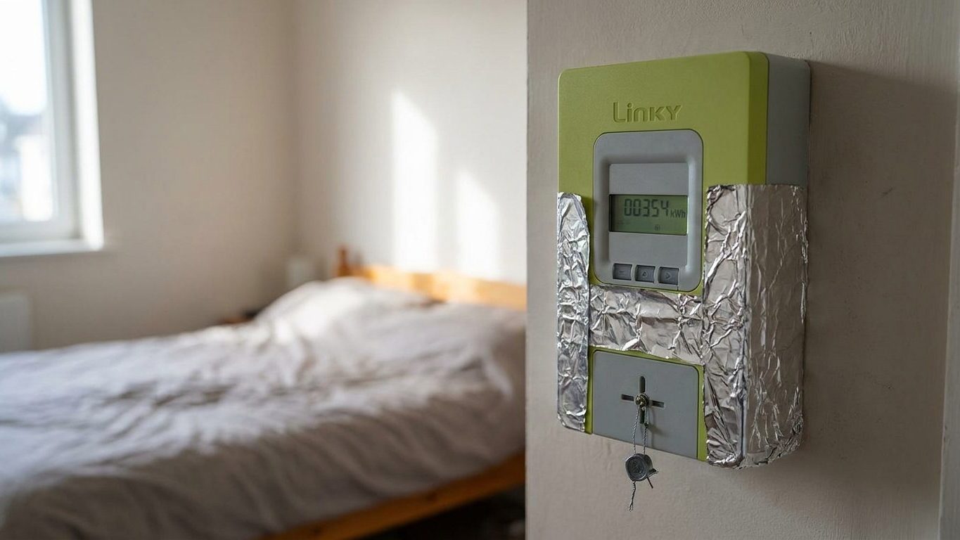 Mon père a entouré son Linky d'aluminium pour arrêter les ondes qui traversaient sa chambre : le jour où j'ai voulu le ret...