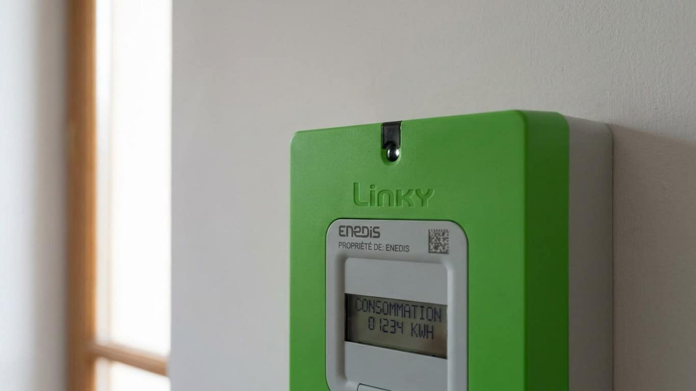 Mon voisin a collé un carré de scotch noir sur son compteur électrique et ce n'est pas pour cacher les chiffres à qui passe