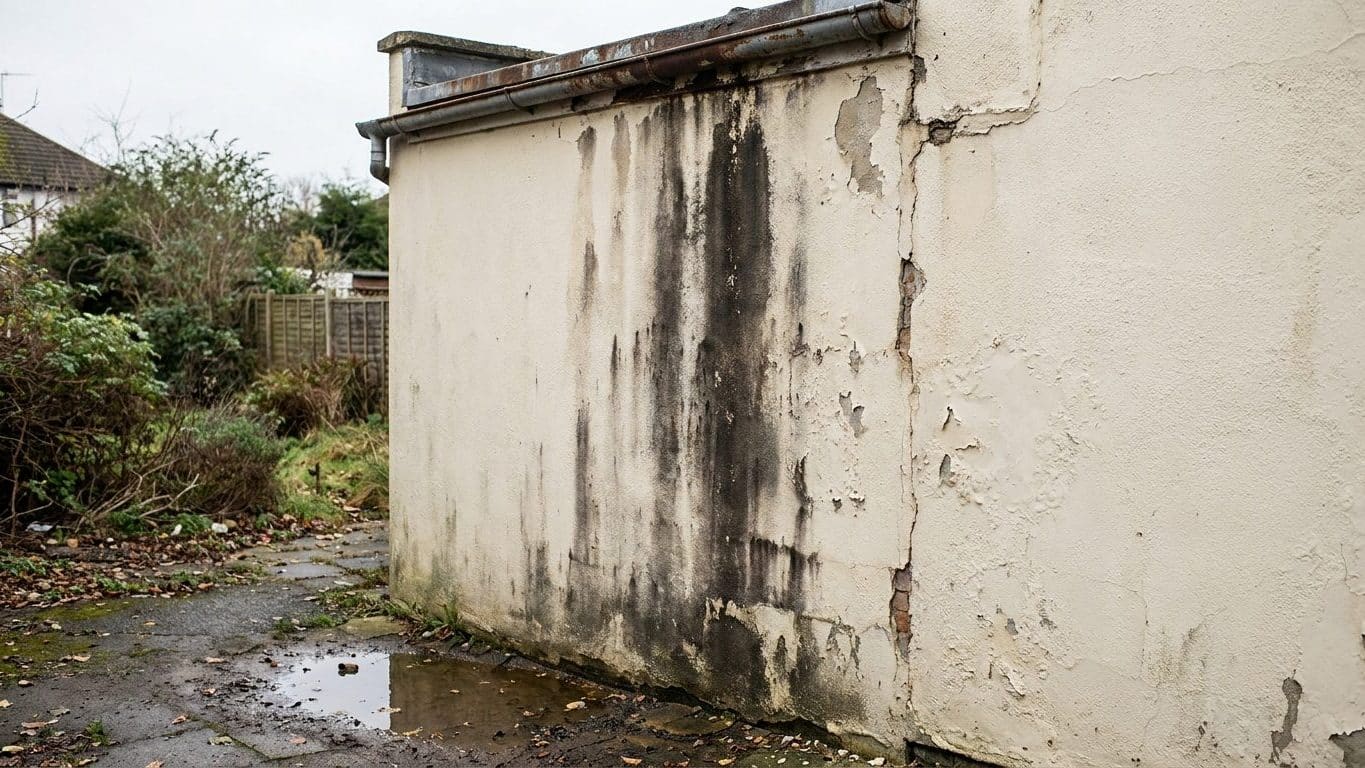 Mon voisin a refait son toit et depuis les averses l'eau ruisselle le long de mon mur : à la mairie, on m'a expliqué qui a...