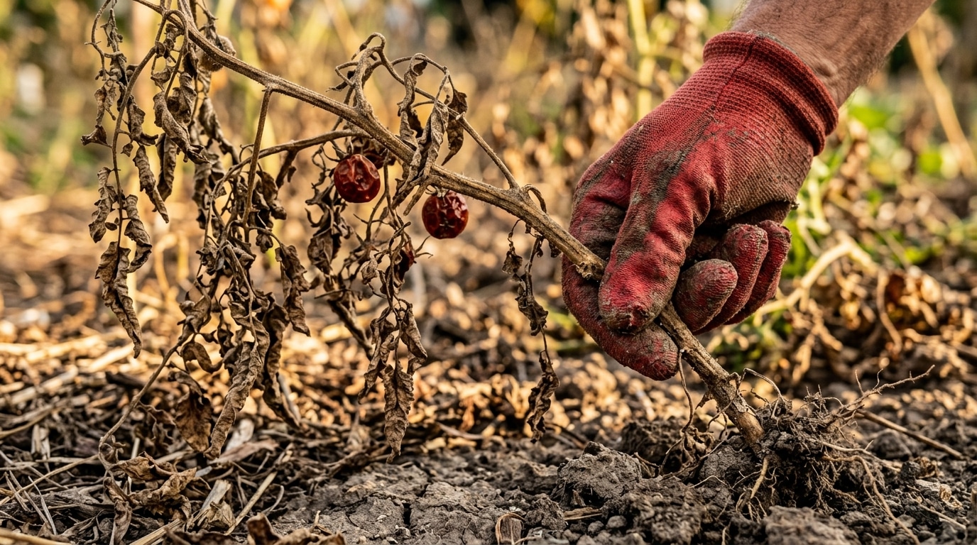 Narrachez Pas Tous Vos Pieds De Tomates Les Tiges Saines Peuvent Encore Servir Au Jardin Featured