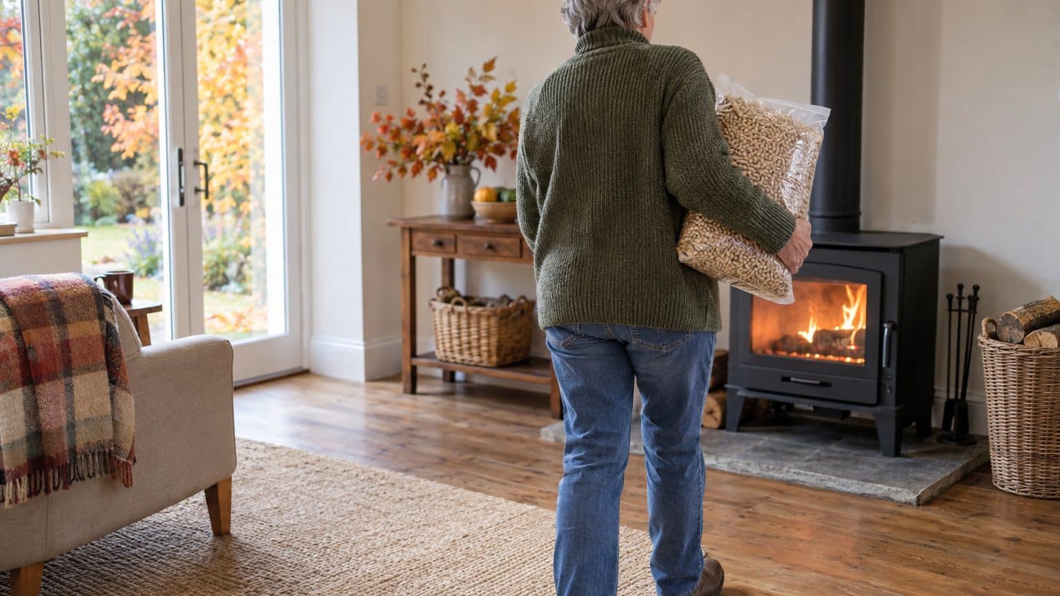 On s'obstine tous à croire les 15 kg imprimés sur les sacs de granulés, alors que le manque autorisé tient presque dans le...
