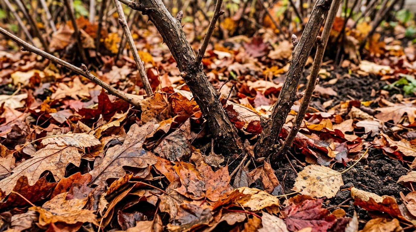 On Sobstine Tous A Ratisser Les Feuilles Mortes Sous Le Framboisier En Octobre Alors Que Ce Tapis Decide De La Recolte De Juillet Featured