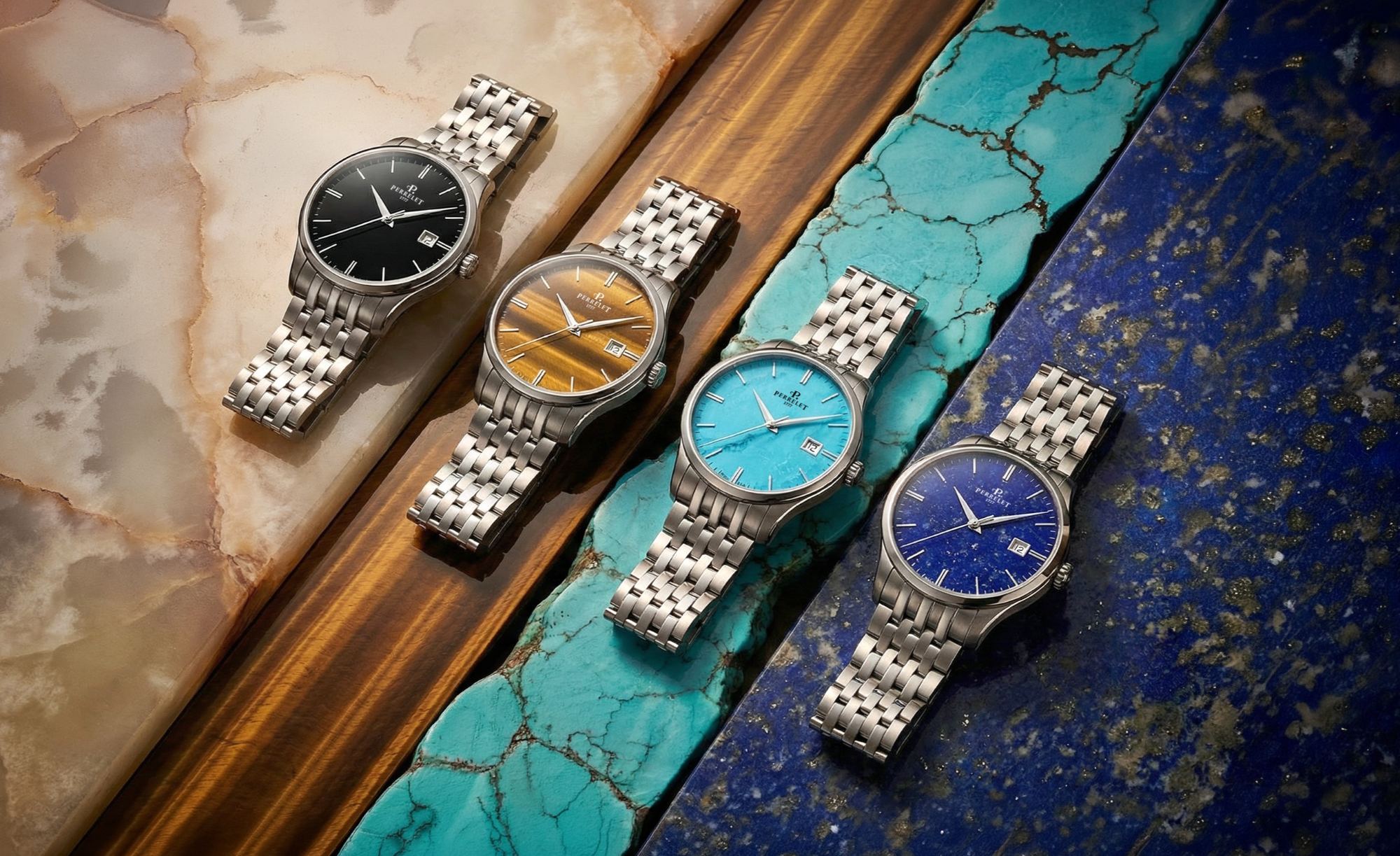 Perrelet Transforme Sa Montre Week End Avec Quatre Cadrans Aux Reflets Saisissants Featured