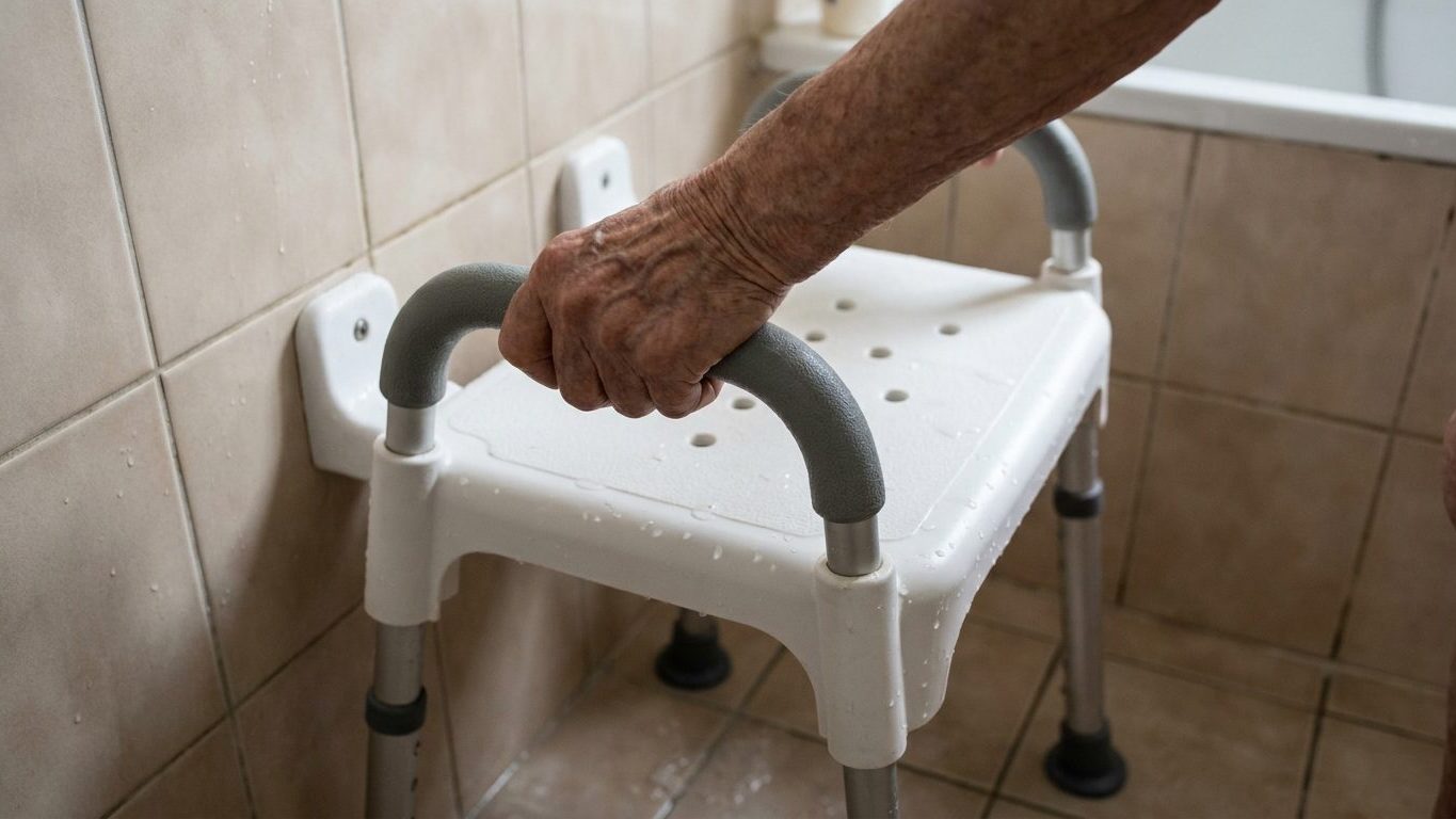 Plus personne ne met de tabouret en plastique dans sa douche : voici ce qui le remplace chez ceux qui ne veulent plus glisser