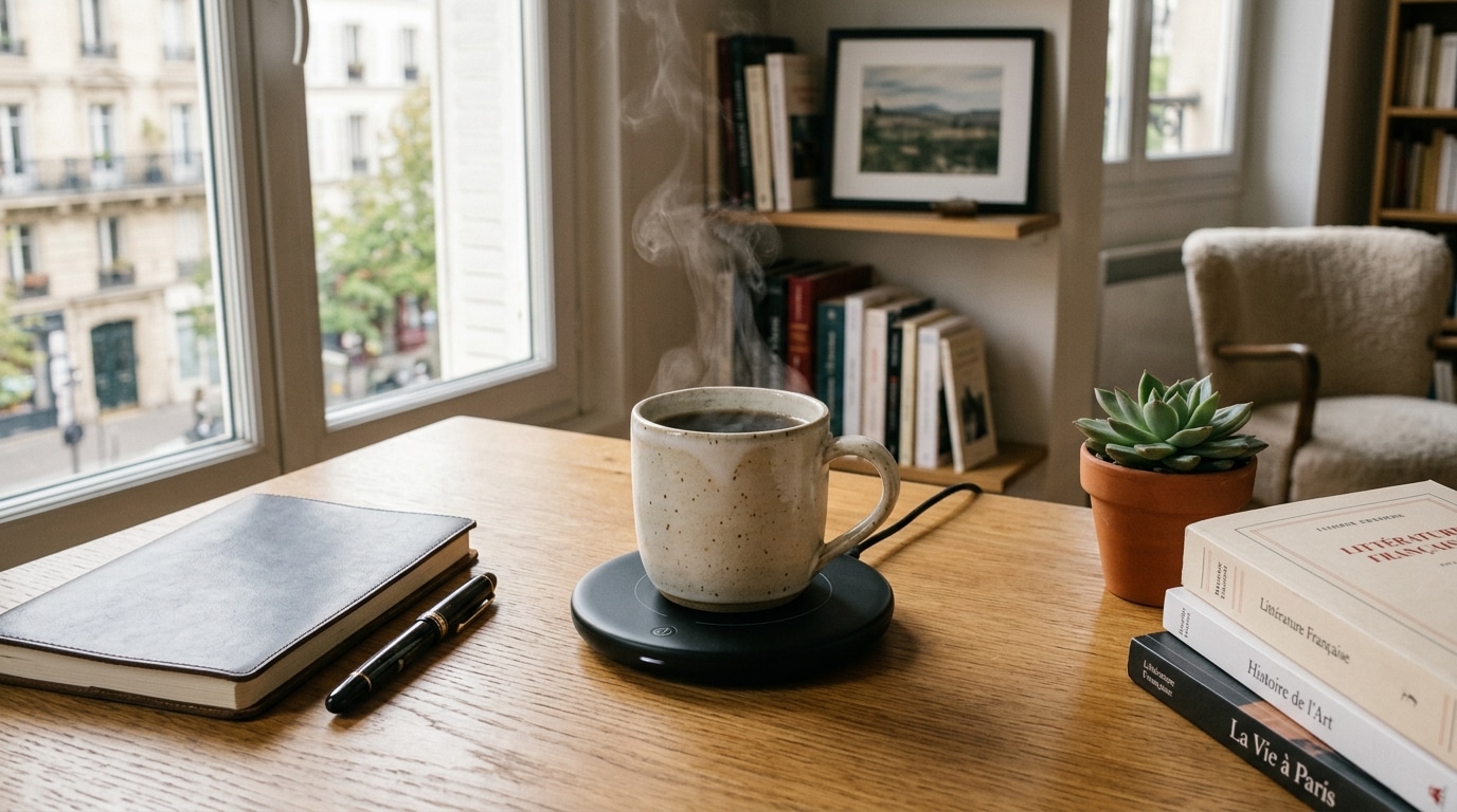 Plus Personne Ne Remet Sa Tasse Au Micro Ondes Voici Ce Qui La Garde Chaude Sur Le Bureau Featured