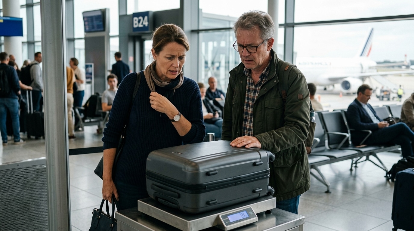 Sa Valise Cabine Passait Dans Le Gabarit Sans Forcer A La Porte Dembarquement On Lui A Quand Meme Demande De Payer 60 E Featured