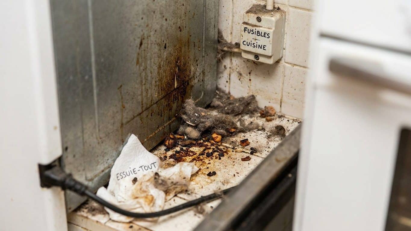 Si les blattes ont choisi votre cuisine, ce n'est pas un hasard : ce que leur présence derrière le four révèle du logement
