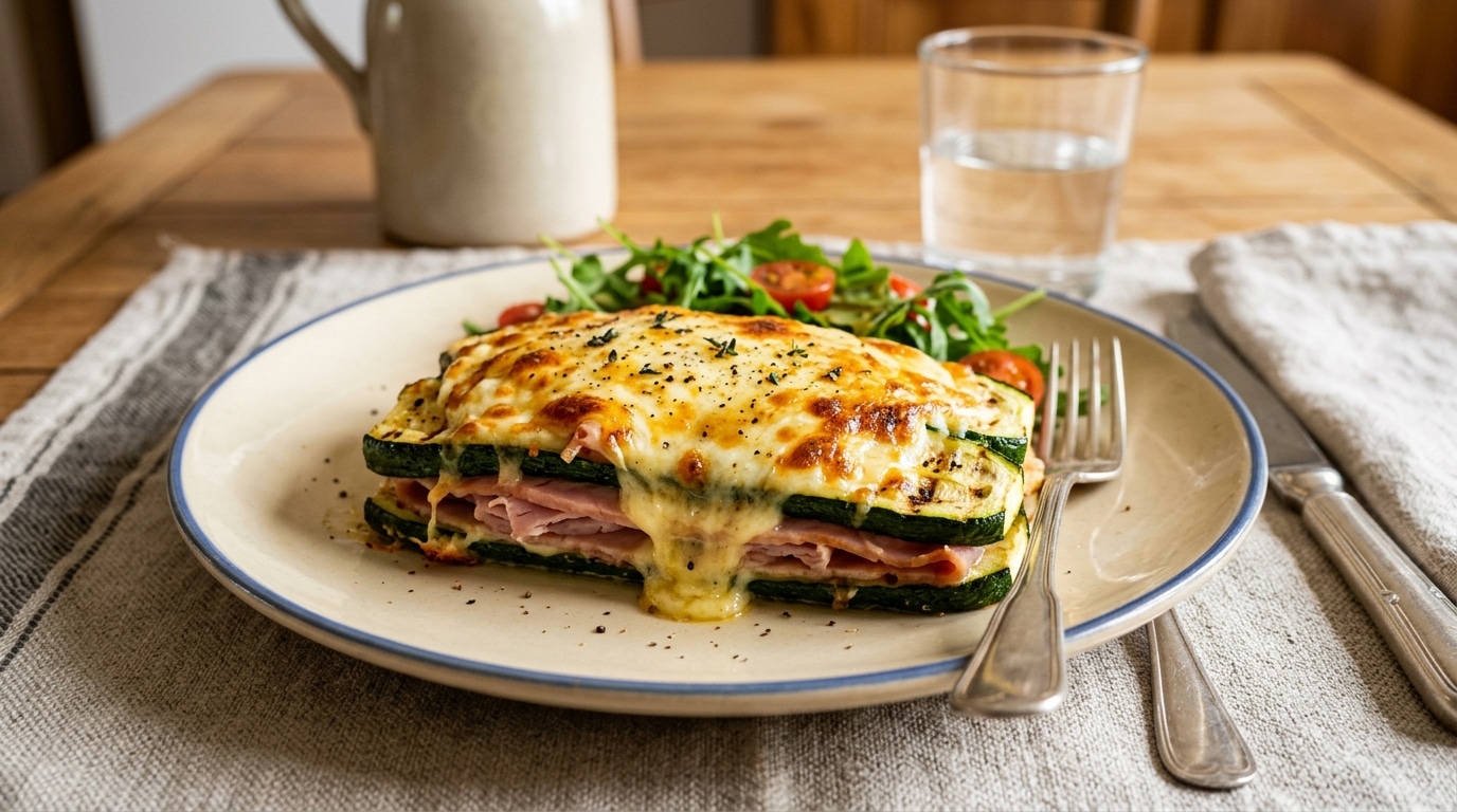Surprenant Et Delicieux Je Ne Fais Plus De Banal Croque Monsieur Depuis Que Jai Decouvert Cette Version Aux Courgettes Et A La Mozzarella Featured