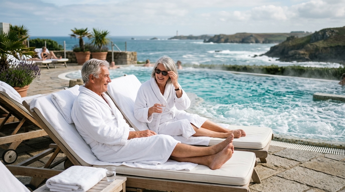 Trois Fois Moins Chere Quune Thalasso Bretonne Et A 2 H Davion Cette Capitale Thermale Offre Bains Et Massage Pour 50 E Featured