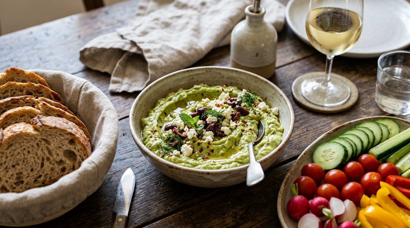Un Avocat Un Morceau De Feta Une Poignee Dolives Lapero Le Plus Reclame A La Maison Ne Demande Quun Coup De Mixeur Featured