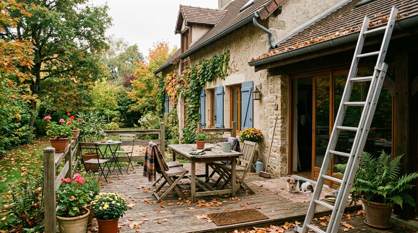 Versez Un Seau Deau Dans La Gouttiere Et Allez Regarder En Bas Cest Le Test Que Les Couvreurs Font Avant Les Pluies De Septembre Featured