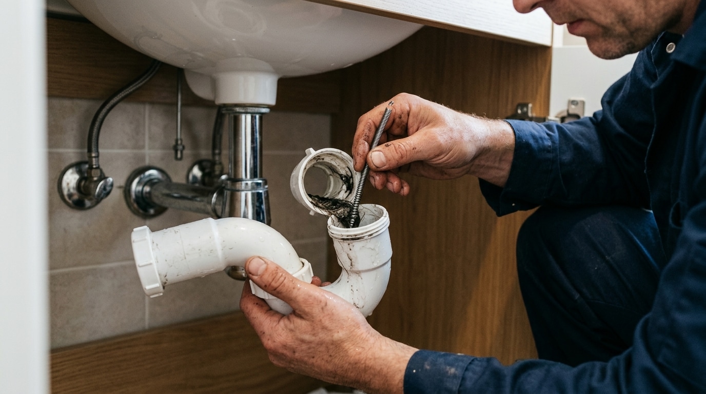 Votre Lavabo Se Vide Au Ralenti Malgre Les Produits Ce Nest Pas La Canalisation Qui Bouche Cest Cette Zone Cachee Du Siphon Featured