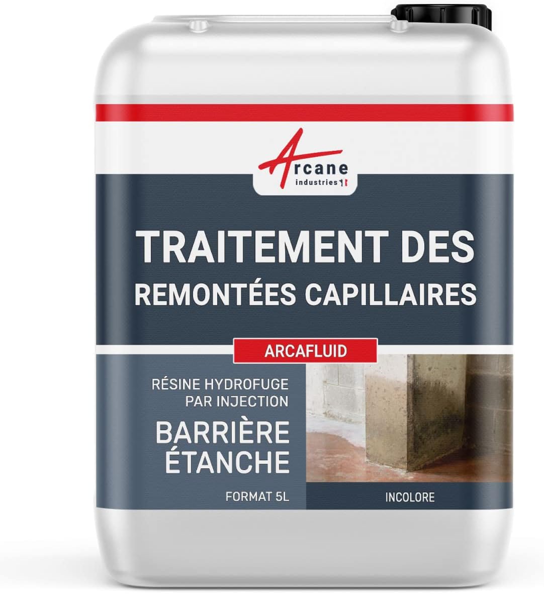 L'humidité des murs par capillarité, un problème que l'isolation par le haut ne règle pas
