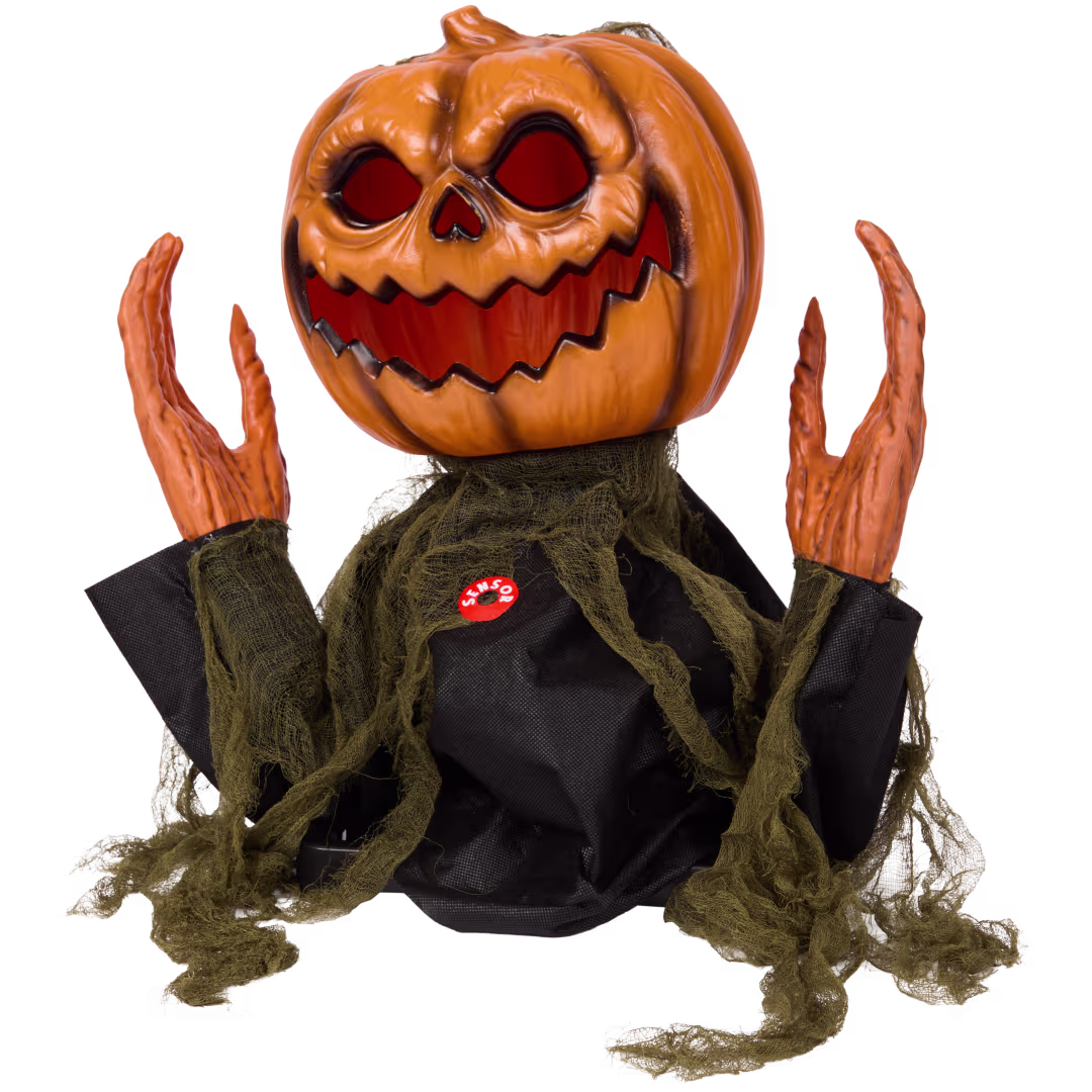 Présentation de la décoration d'Halloween animée vendue chez Action