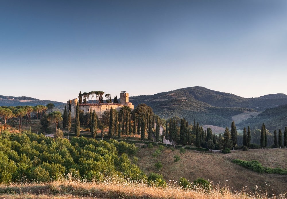 Castello di Reschio, Ombrie