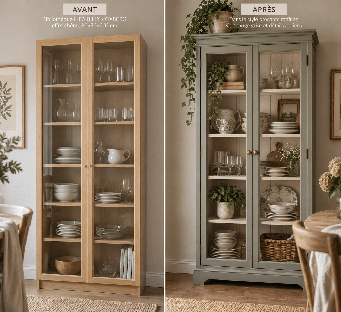 Pourquoi craquer pour une bibliothèque IKEA plutôt qu'un vaisselier hors de prix