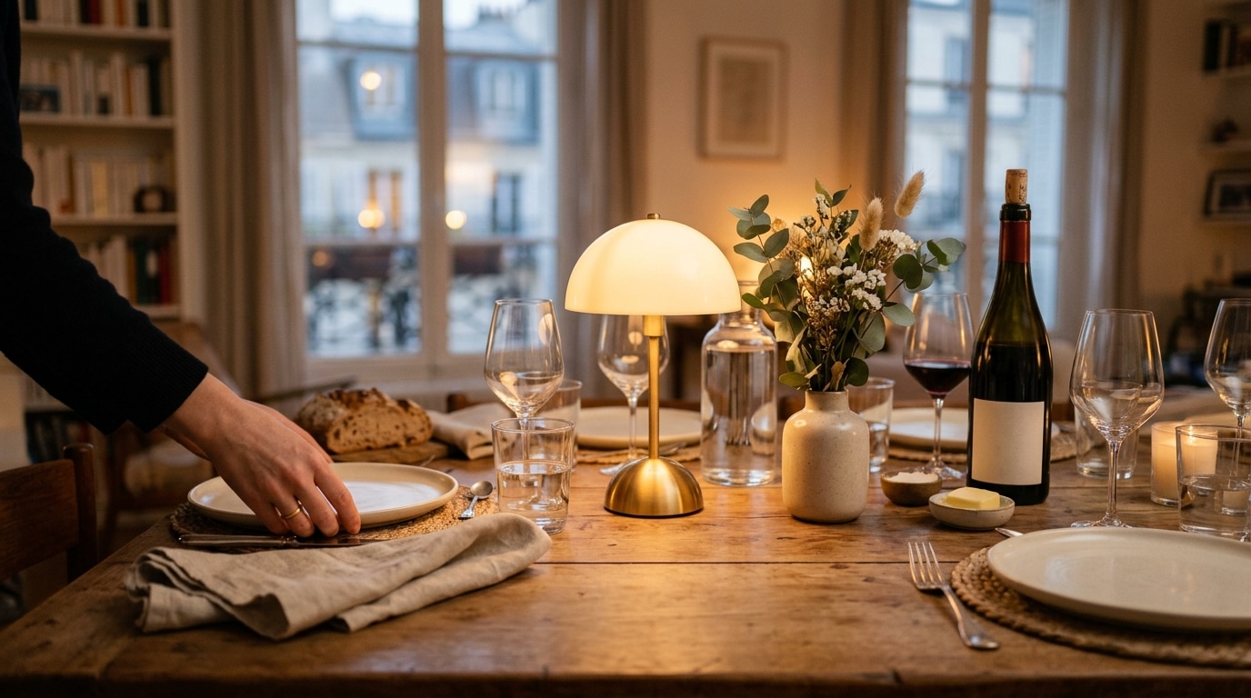 Action Ressort Ses Lampes Tendance A Prix Casses Au Moment Ou Les Soirees Raccourcissent Sur Une Table De Fete Elles Remplacent Les Bougies Featured