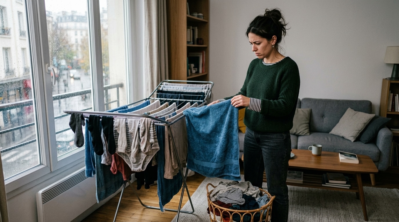 Apres Le Pliage En Accordeon Cette Autre Methode Japonaise Sinteresse A Un Detail De Letendoir Qui Peut Aider Le Linge A Secher Plus Vite Featured