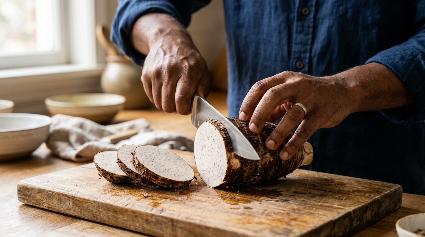 Le taro, ce tubercule asiatique qui détrône la pomme de terre dans vos assiettes d'automne