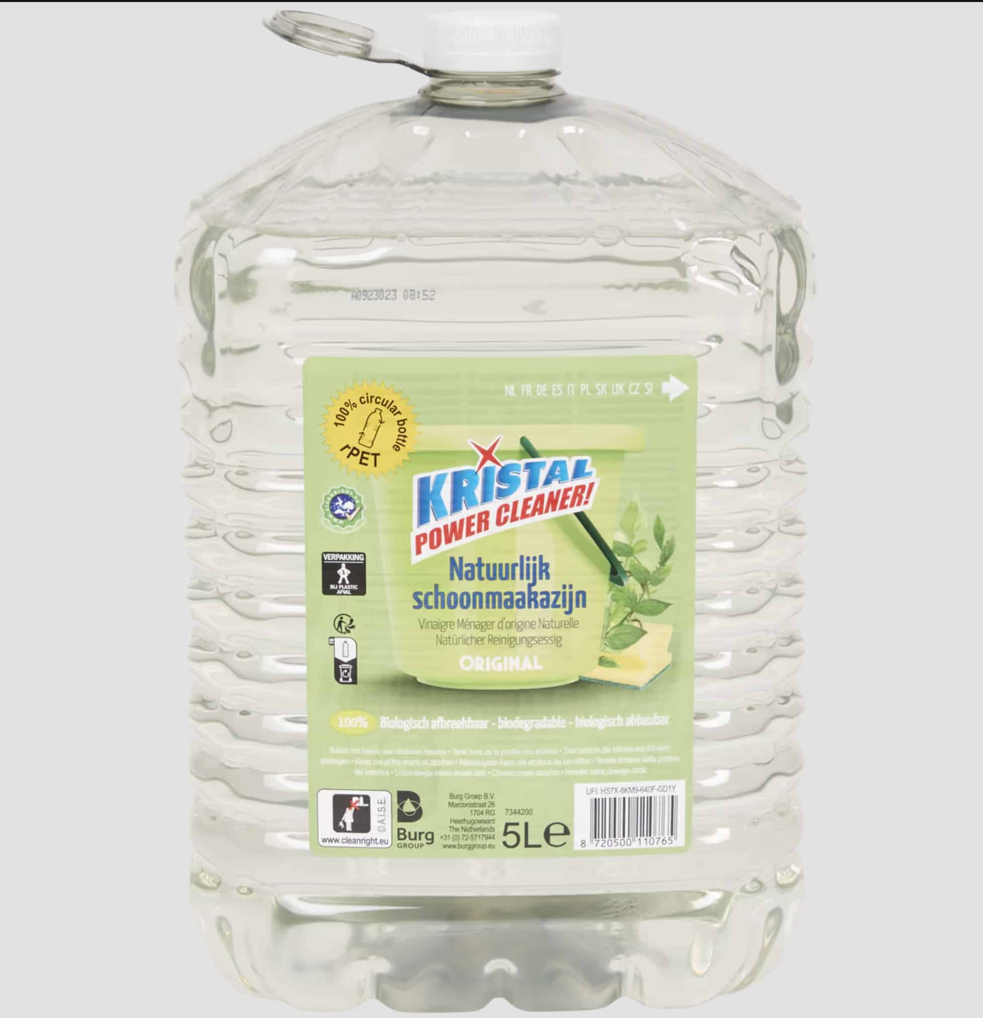 Le vinaigre ménager à 3 € chez action, une trouvaille pour l'entretien du lave-linge