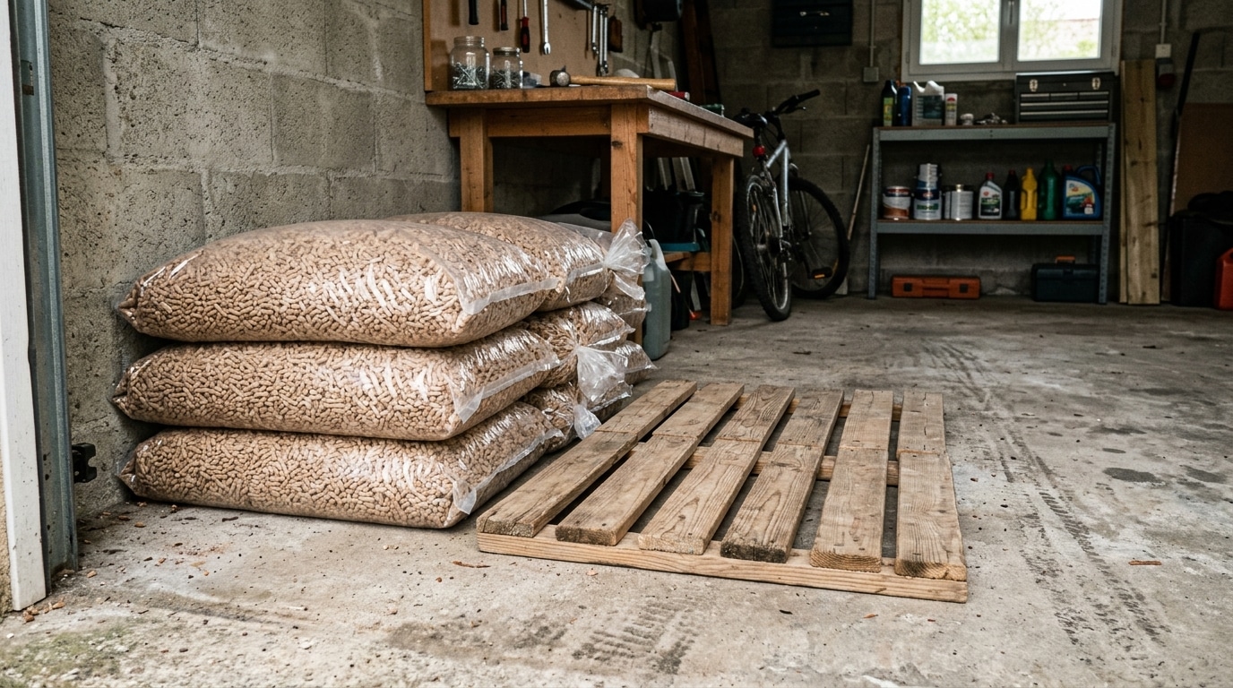 Cette Habitude Tres Repandue Abime Vos Granules Avant Meme L Hiver Poser Les Sacs A Meme Le Sol Du Garage Alors Que Des Caillebotis Ikea A 9 99 Eur Su 298941 1790843486