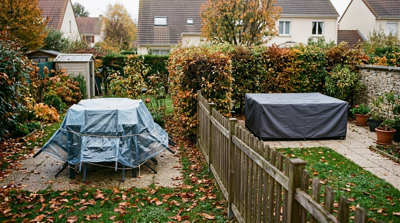 Deux Voisins Bachent Leur Salon De Jardin Le Meme Dimanche De Fin Octobre Un Seul Le Retrouvera Intact Au Printemps Featured