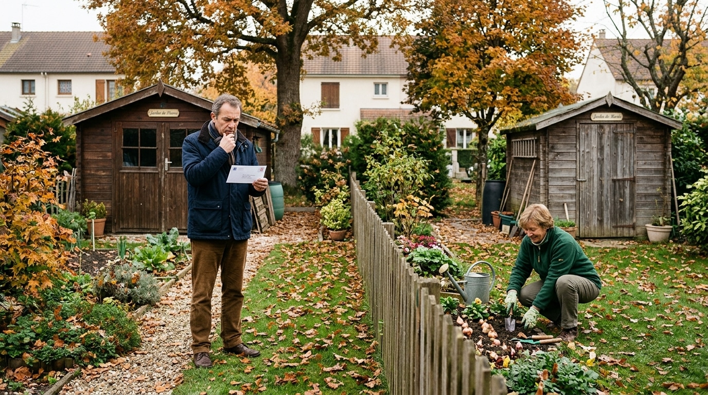Deux Voisins Montent Chacun Un Abri De Jardin Au Fond De Leur Terrain Le Meme Ete Un Seul Recoit Un Courrier De La Mairie Quelques Mois Plus Tard Featured