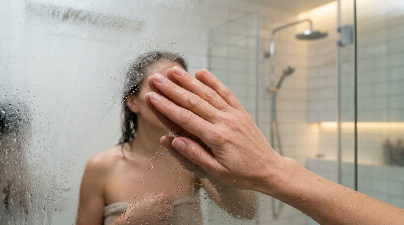 Elle A Pris Une Douche Brulante Juste Apres La Pose De Son Nouveau Miroir En Sortant De La Cabine Une Drole De Surprise Lattendait Featured