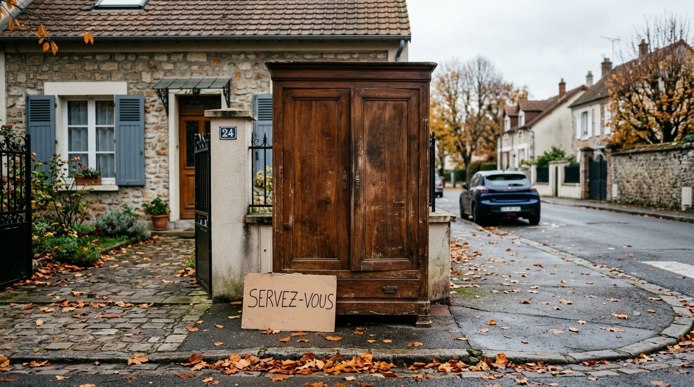 Elle A Sorti Sa Vieille Armoire Sur Le Trottoir Avec Une Pancarte Servez Vous Le Lendemain Matin Une Drole De Surprise Lattendait Dans Sa Boite Aux Lettres Featured