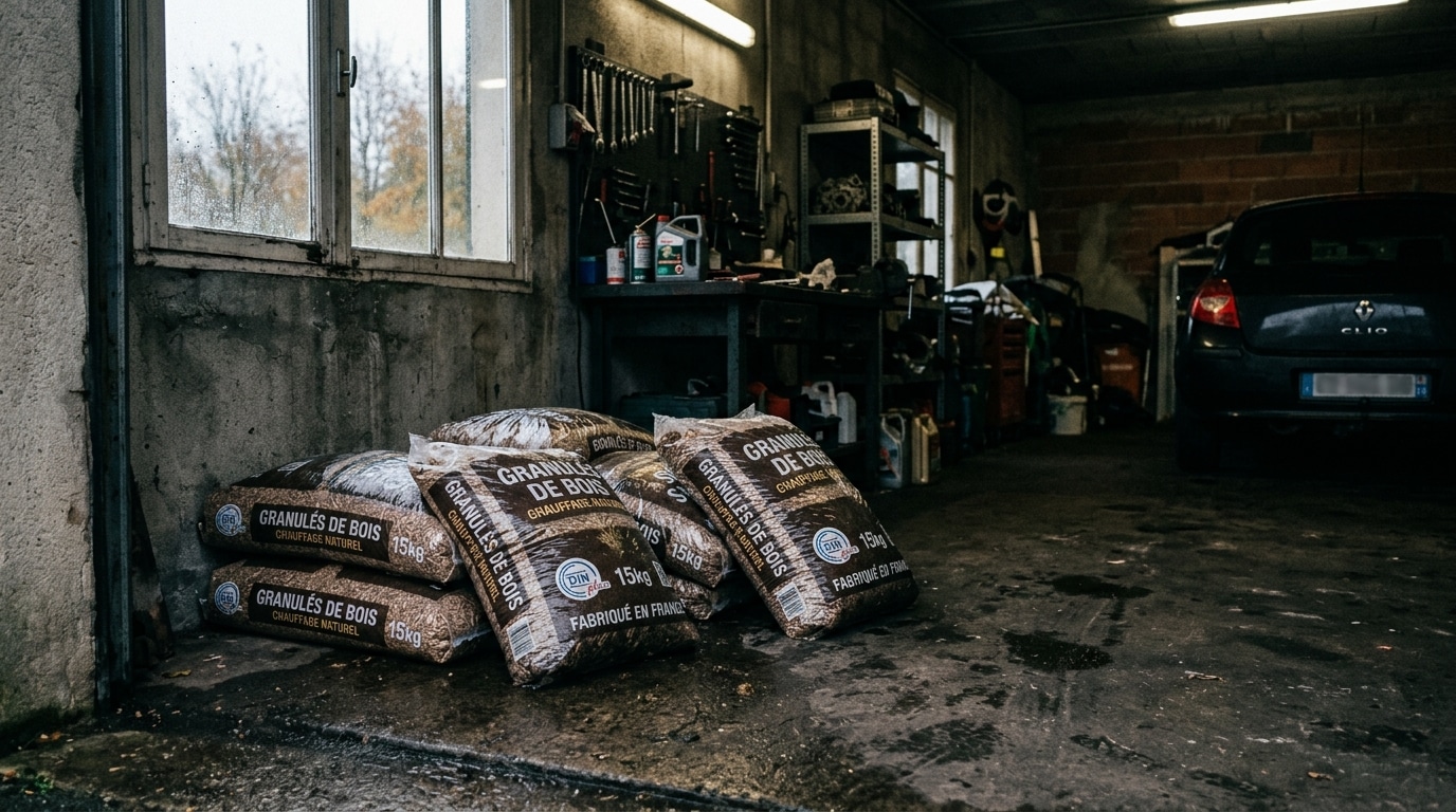 Elle Avait Garde Ses Sacs De Pellets De Lhiver Dernier Au Garage A La Premiere Flambee Doctobre Une Drole De Surprise Lattendait Dans Le Poele Featured