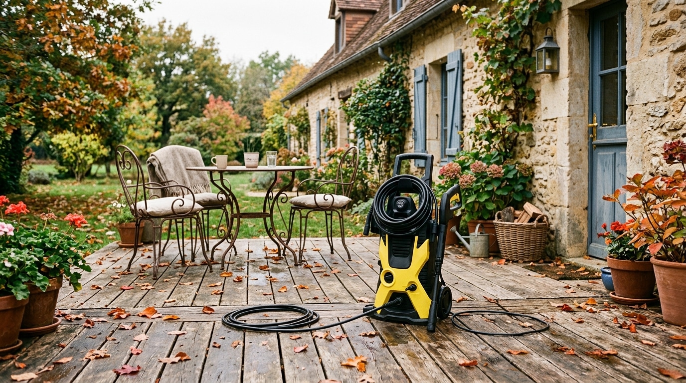 Faut Il Vraiment Passer Le Nettoyeur Haute Pression Sur Sa Terrasse Avant Lhiver Ce Que Le Jet Fait Aux Joints Et Au Bois Featured