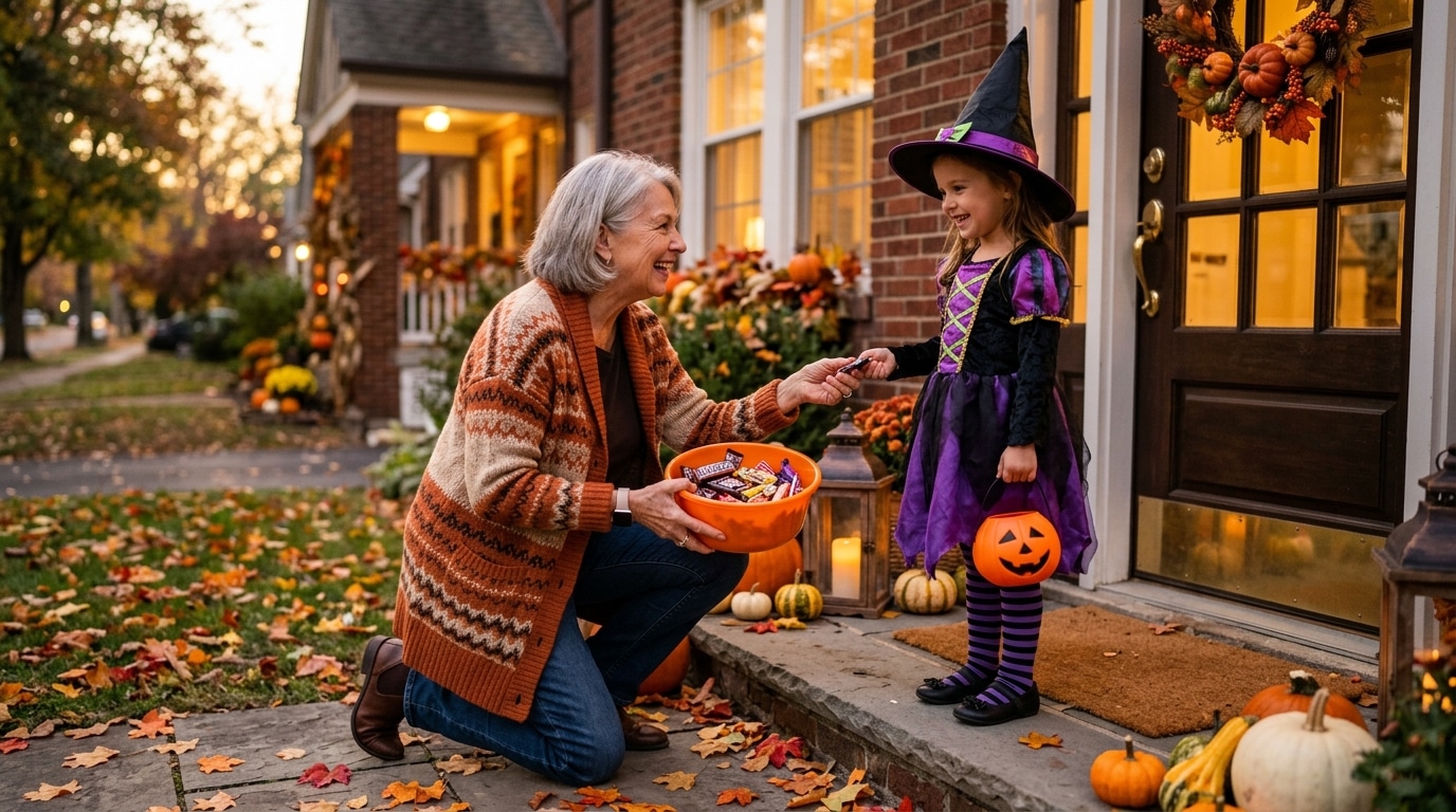 Fini Le Beau Saladier En Verre Sur Le Pas De La Porte A Halloween A 199 E Chez Bm Ce Bol Laisse Les Petits Enfants Se Servir Sans Casse Featured