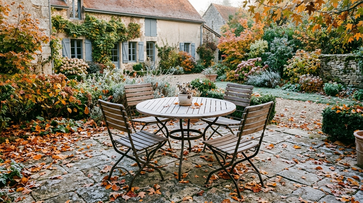 Fini Le Salon De Jardin Traine Au Garage Des Les Premieres Gelees Cet Hiver Les Paysagistes Laissent Tous Dehors Ce Materiau Sans Bache Ni Traitement Featured