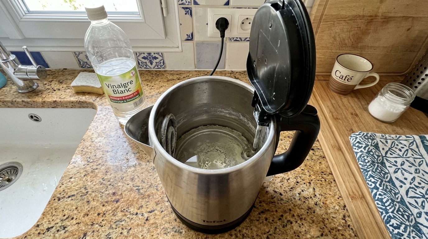 Fini Le Vinaigre Blanc Pour Detartrer La Bouilloire Les Fabricants Preconisent Un Autre Produit Tout Aussi Bon Marche Et Bien Plus Doux Pour Ses Joints Featured