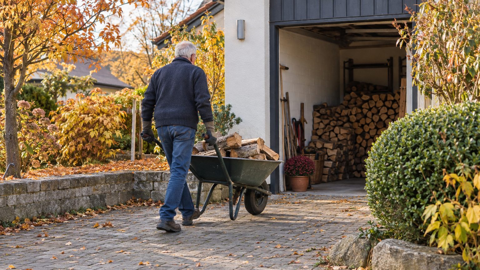 Fini les stères laissés sur le trottoir le temps de tout rentrer à la brouette : la police municipale explique ce qu'il fa...