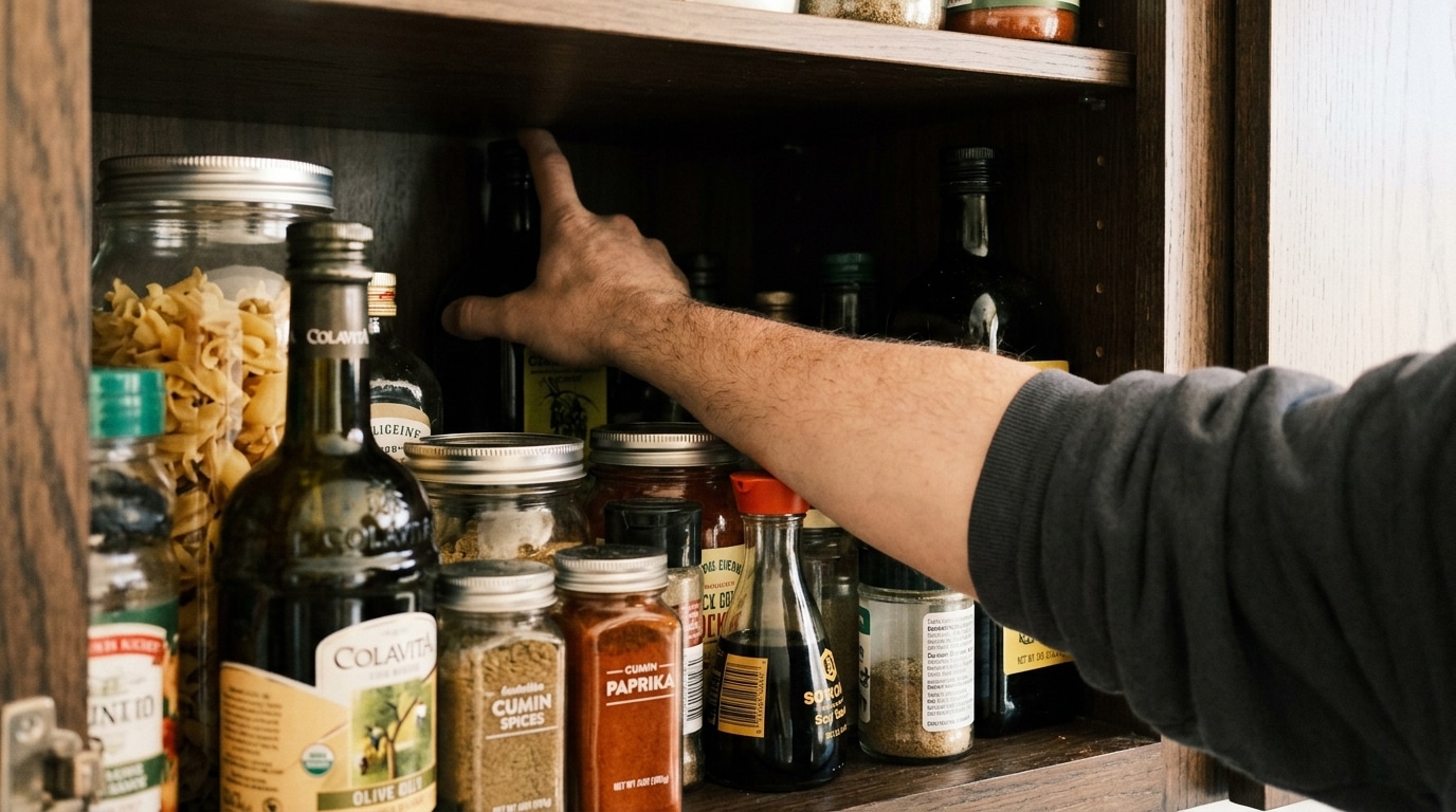 Hema A Une Solution A 1299 E Pour Attraper La Bouteille Du Fond Sans Sortir Tous Les Pots Ranges Devant Featured