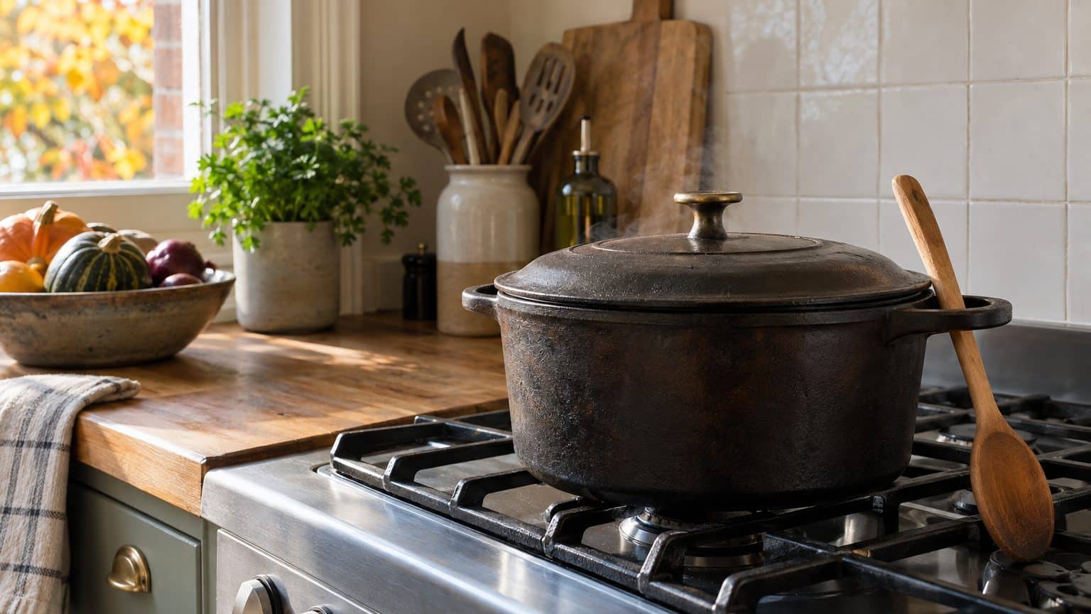 J'ai délaissé le four et ressorti la cocotte en fonte de ma grand-mère pour mes mijotés : au bout d'un mois, j'ai compris ...